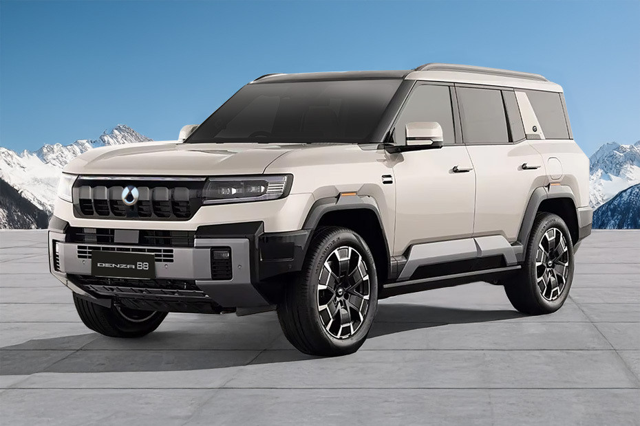 B8 Front angle low view