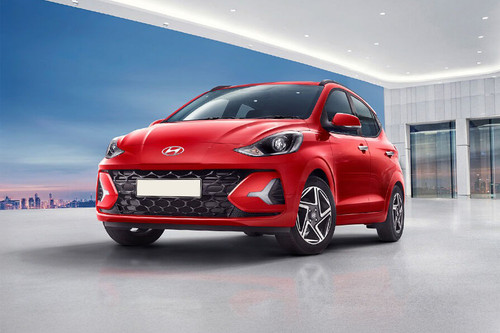 Grand i10 Tilted Front View