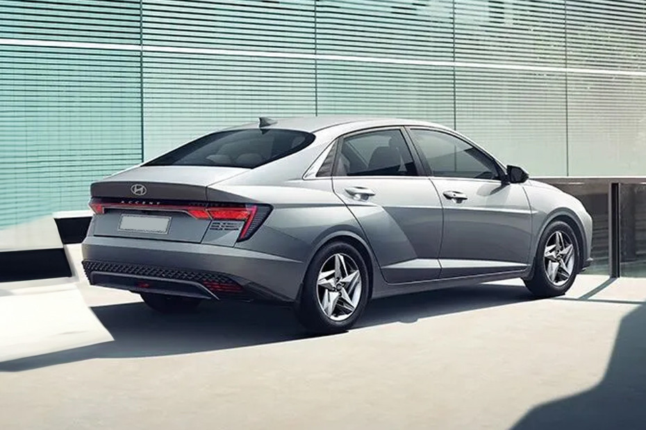 Accent Rear angle view Accent Rear angle view