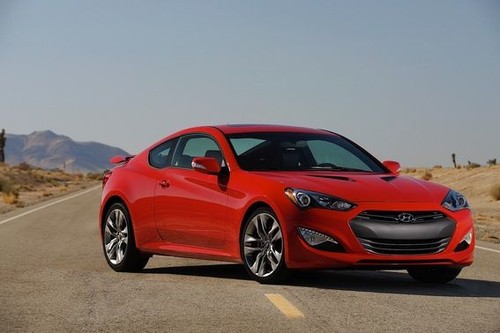 Genesis Coupe Side view
