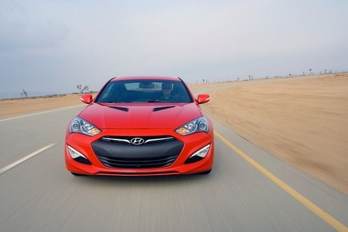 Full Front View of Genesis Coupe