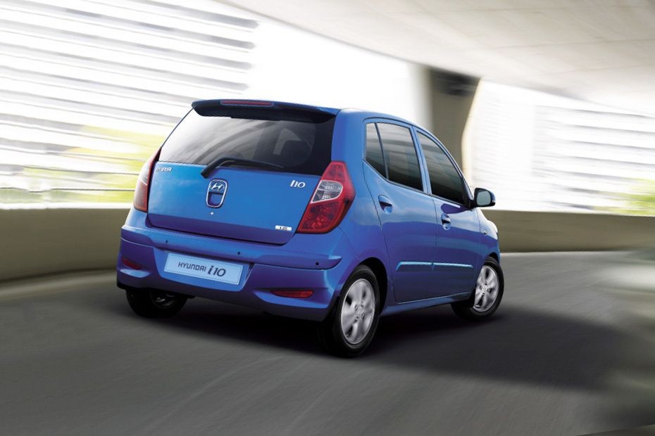 i10 Rear angle view in UAE