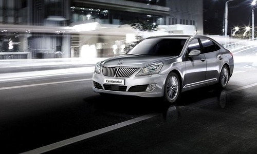 Hyundai Centennial Front Angle High View