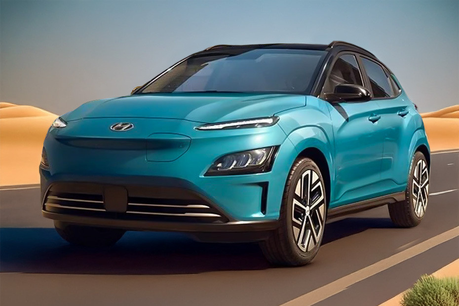 Kona Electric Front angle low view