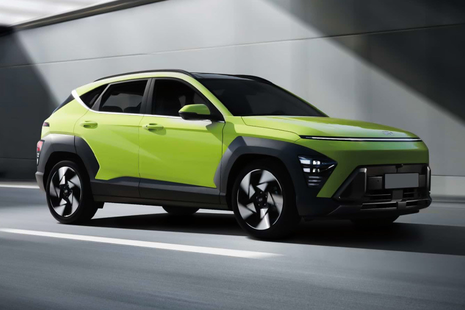 Hyundai Kona Front Cross Side View