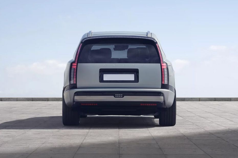 Full Rear View of Hyundai Ioniq 9 in UAE
