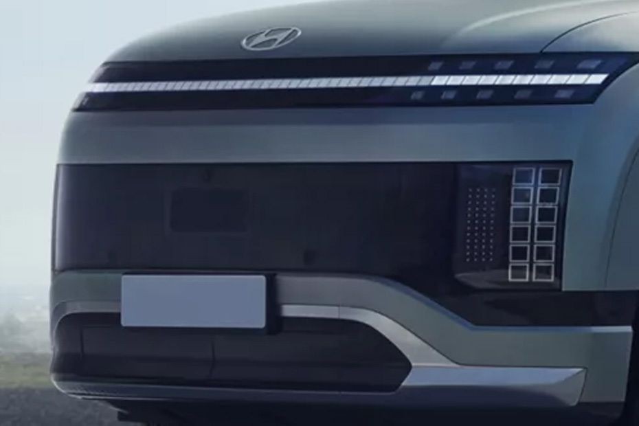 Ioniq 9 Grille View in UAE