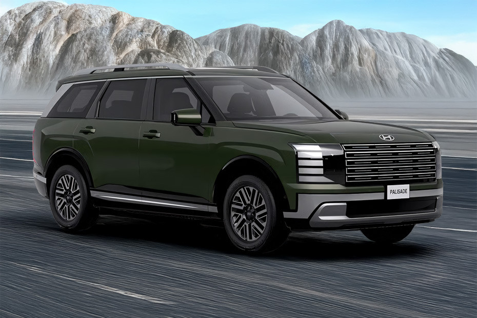 Hyundai Palisade Front Medium View in UAE