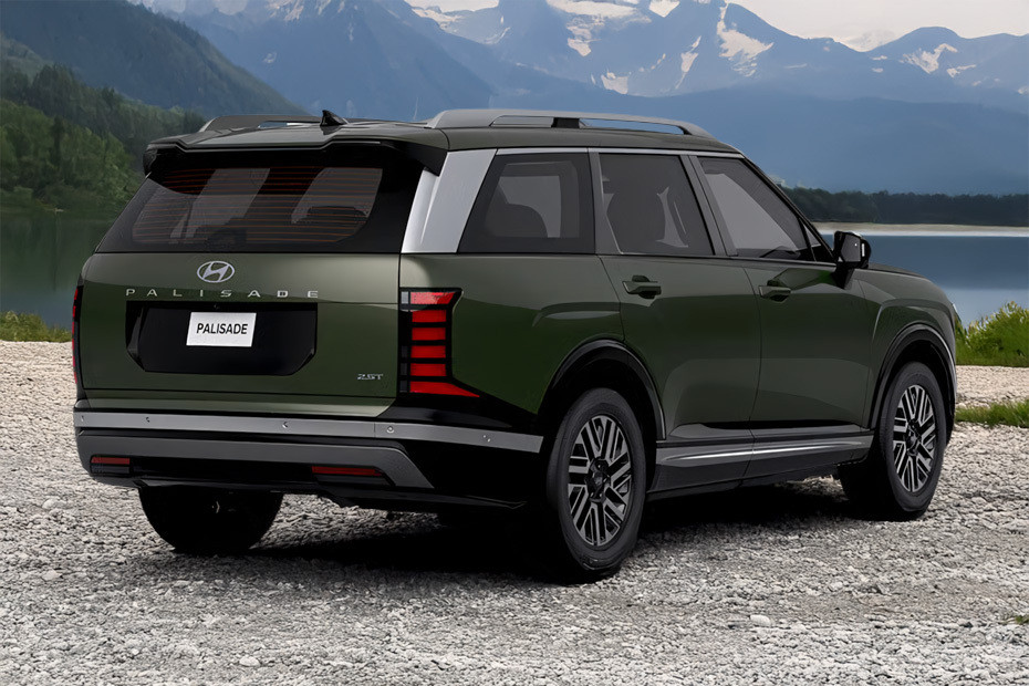 Palisade Rear angle view in UAE