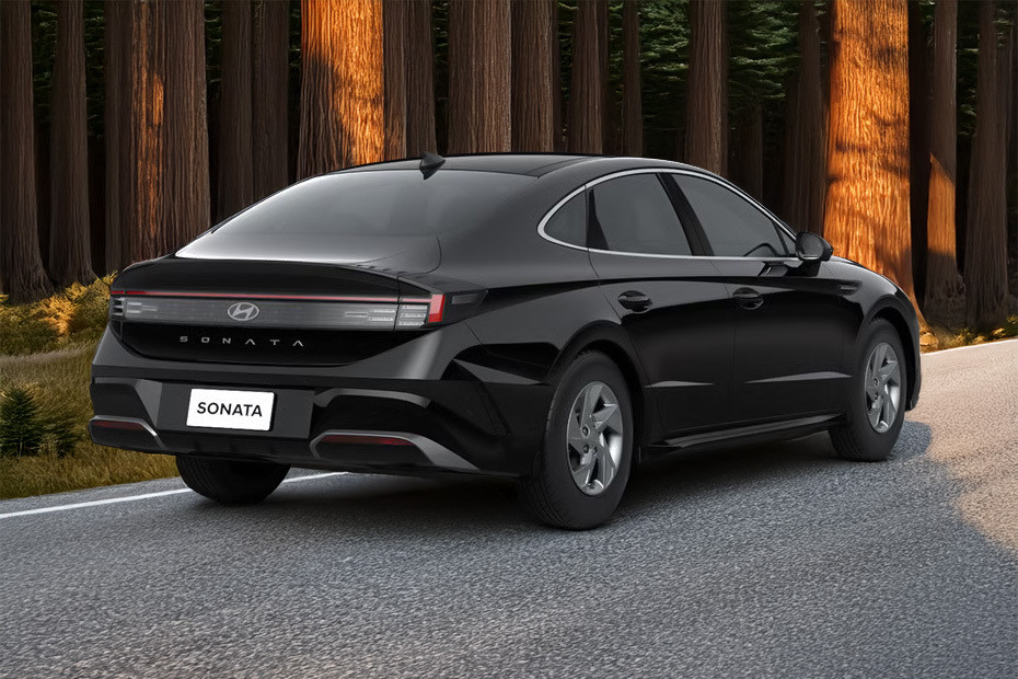 Sonata Rear angle view Sonata Rear angle view