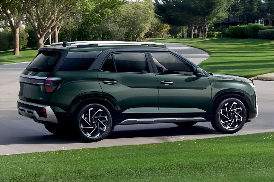 Creta Grand Rear Medium Side View Creta Grand Rear Medium Side View