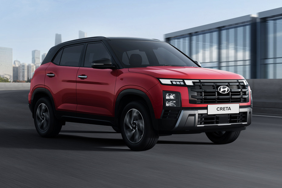 Hyundai Creta Front Medium View in UAE