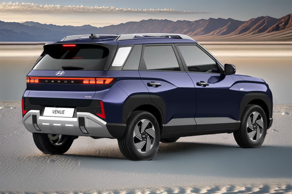 Venue 2026 Rear angle view in UAE