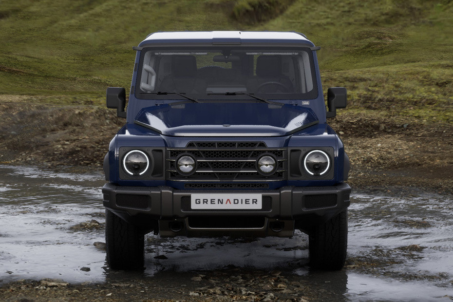 Full Front View of Grenadier Station Wagon in UAE