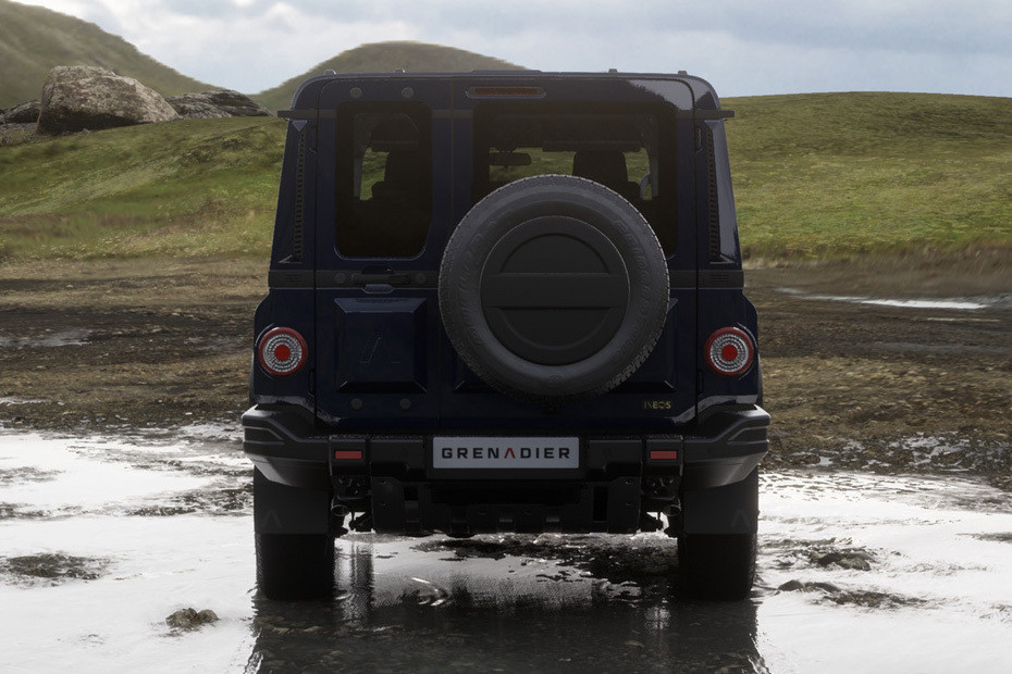 Full Rear View of Ineos Grenadier Station Wagon in UAE