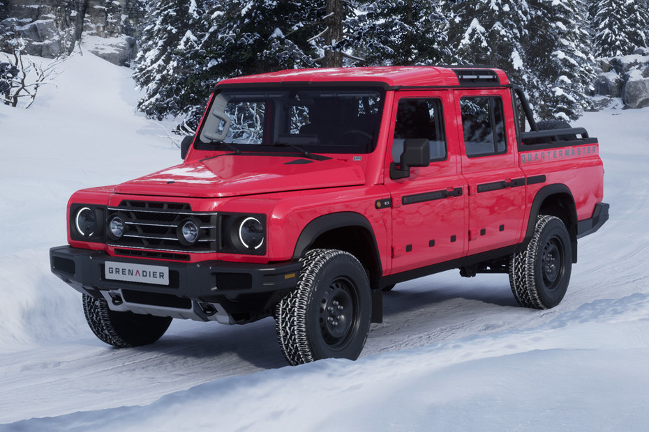 Grenadier Quartermaster Front angle low view