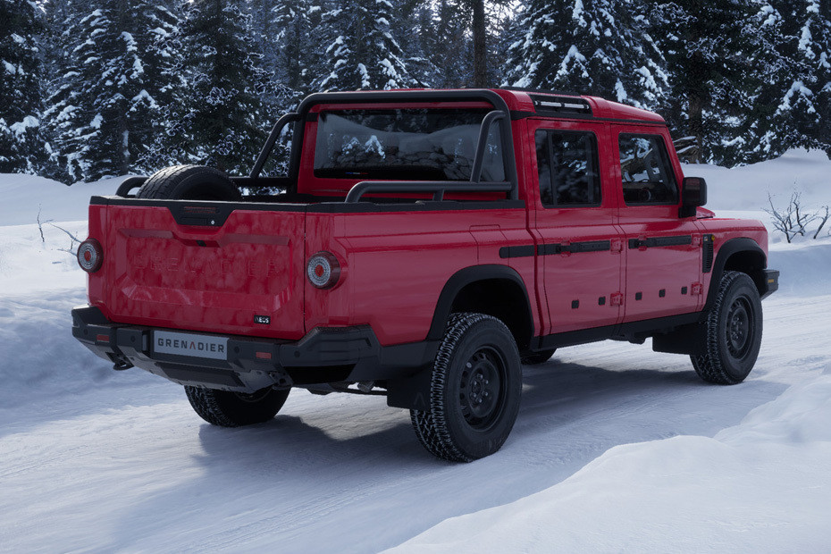 Grenadier Quartermaster Rear angle view in UAE