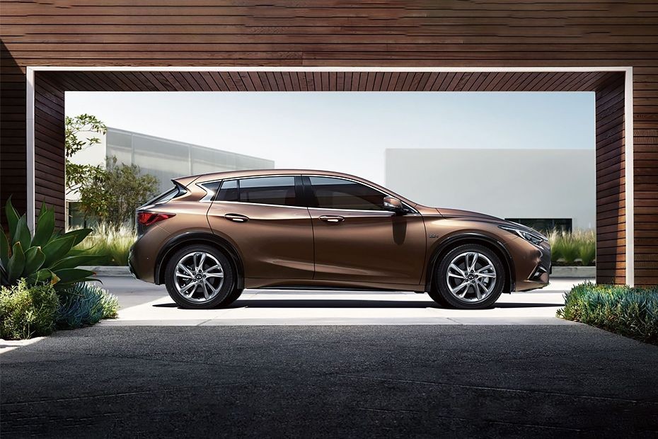 Infiniti Q30 Drivers Sideview in UAE