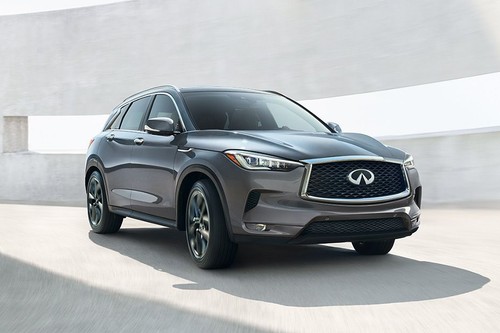 Infiniti QX50 (2014-2021) Front Cross Side View