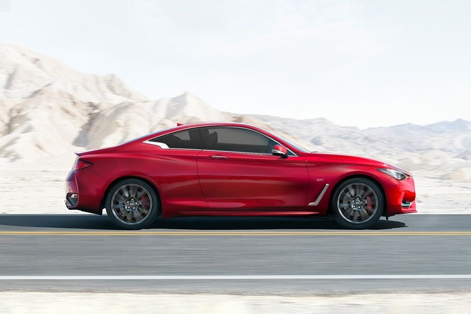 Infiniti Q60 (2022-2023) Drivers Sideview in UAE