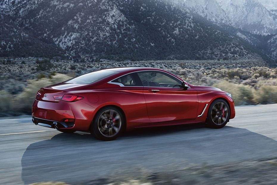 Q60 (2022-2023) Rear angle view in UAE