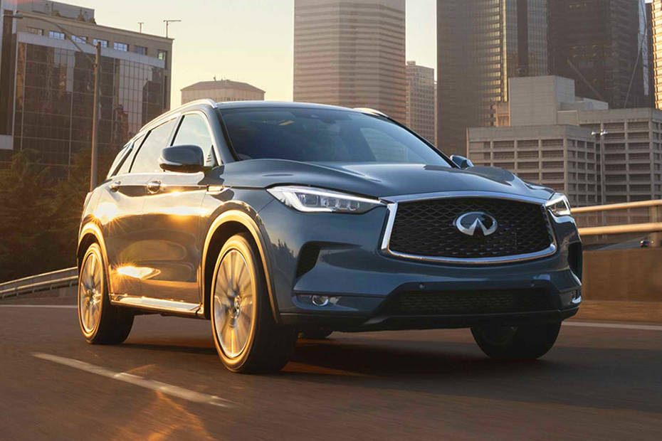 Infiniti QX50 Front Medium View Infiniti QX50 Front Medium View