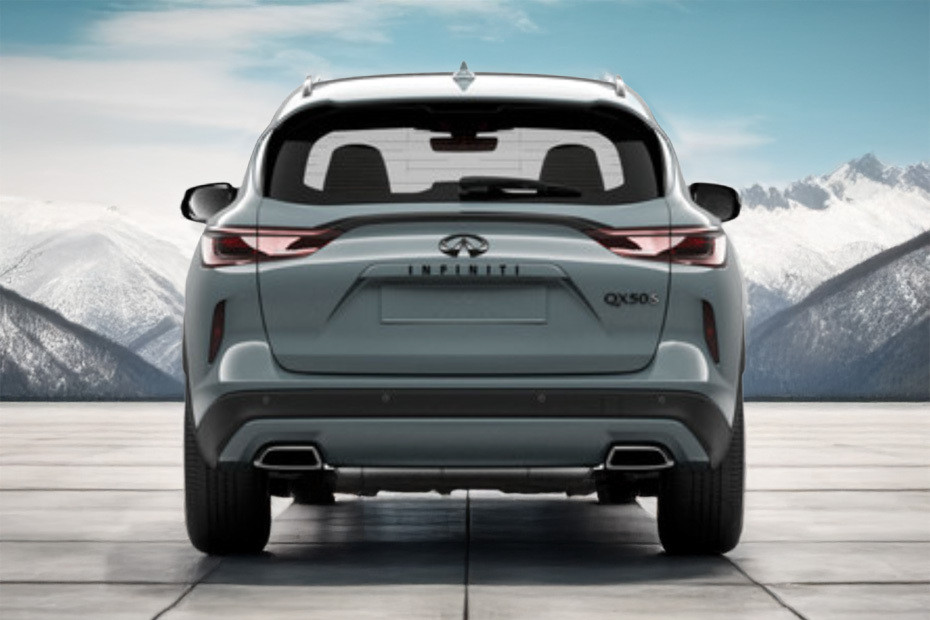 Full Rear View of Infiniti QX50 Full Rear View of Infiniti QX50