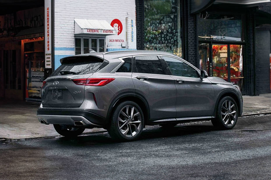 QX50 Rear angle view QX50 Rear angle view