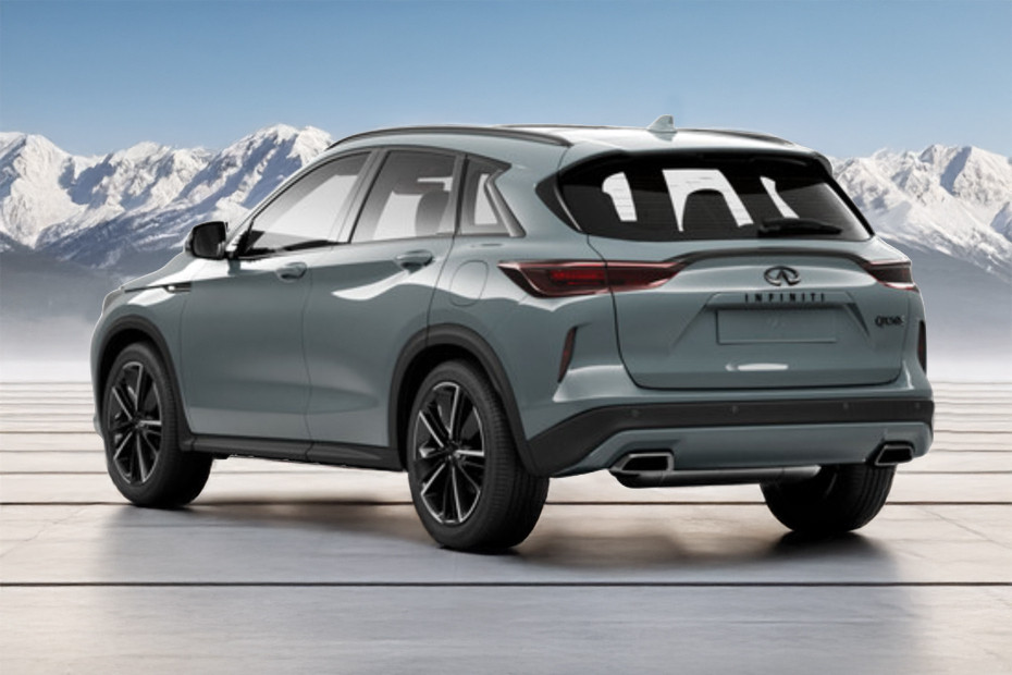 Rear Cross Side View of Infiniti QX50 Rear Cross Side View of Infiniti QX50