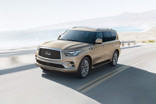 QX80 (2022-2024) Front angle low view