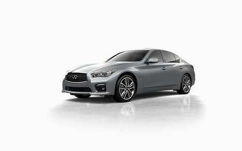 Q50S Hybrid Front angle low view