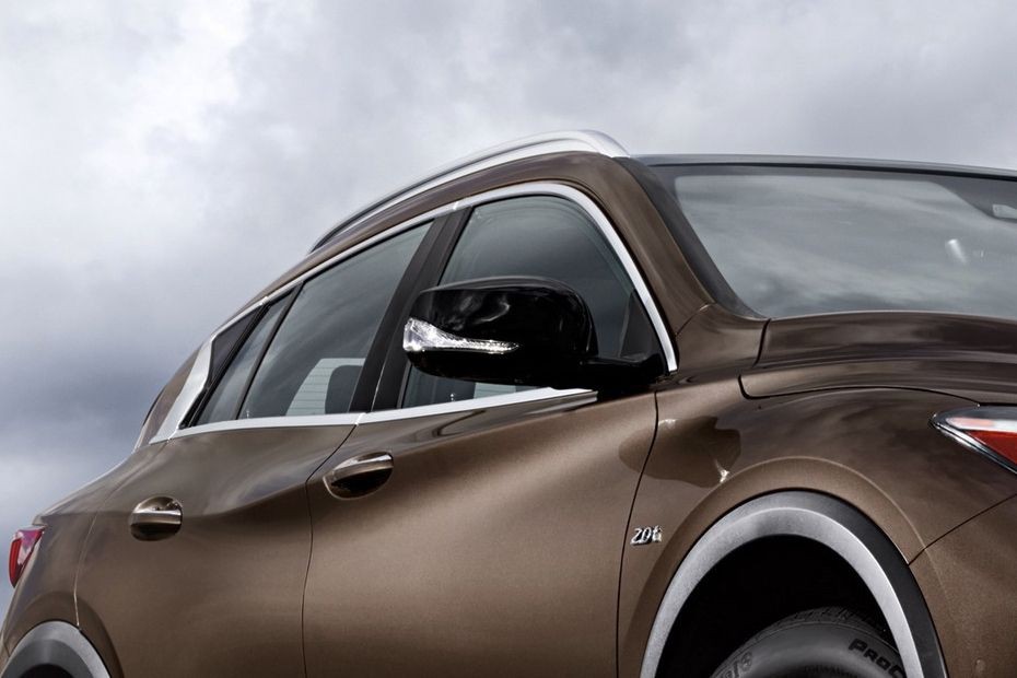 Infiniti QX30 Drivers Side Mirror Front Angle in UAE