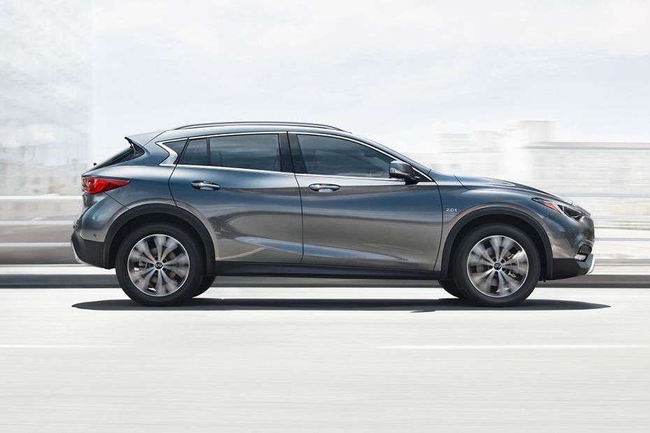 Infiniti QX30 Drivers Sideview in UAE