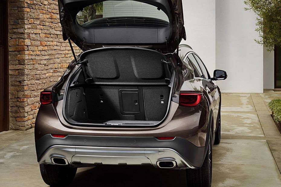 Trunk Open Closer View of QX30 in UAE