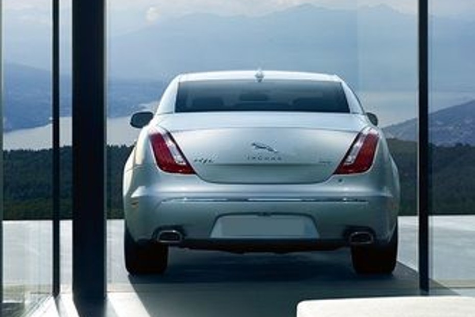 Full Rear View of Jaguar XJ Supersport LWB in UAE