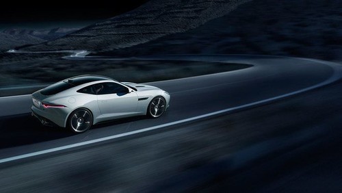 F Type Coupe Rear angle view