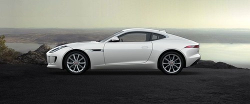 F Type S Coupe Side view