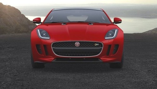 Full Front View of F Type R Coupe