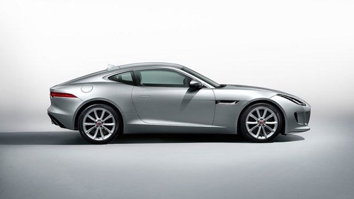 F Type R Coupe Side view