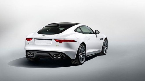 F Type R Coupe Rear angle view