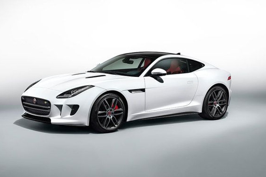 F Type R AWD Coupe Side view in UAE