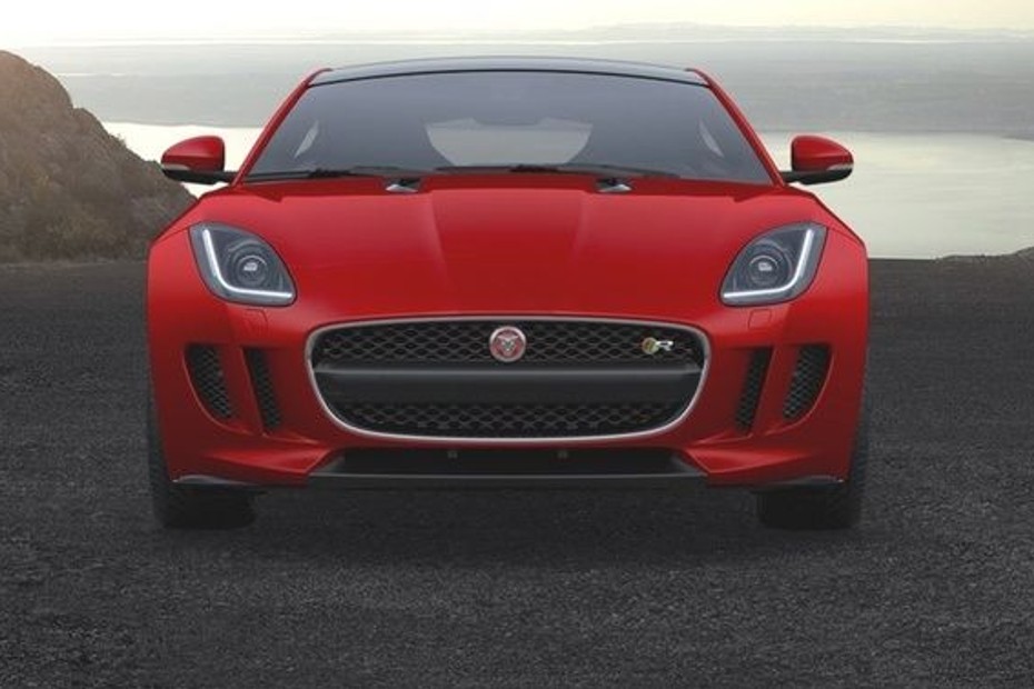 Full Front View of F Type R AWD Coupe in UAE