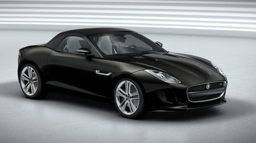 F Type Convertible Side view