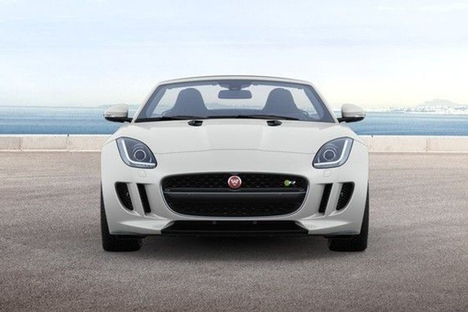 Full Front View of F-Type R AWD Convertible in UAE