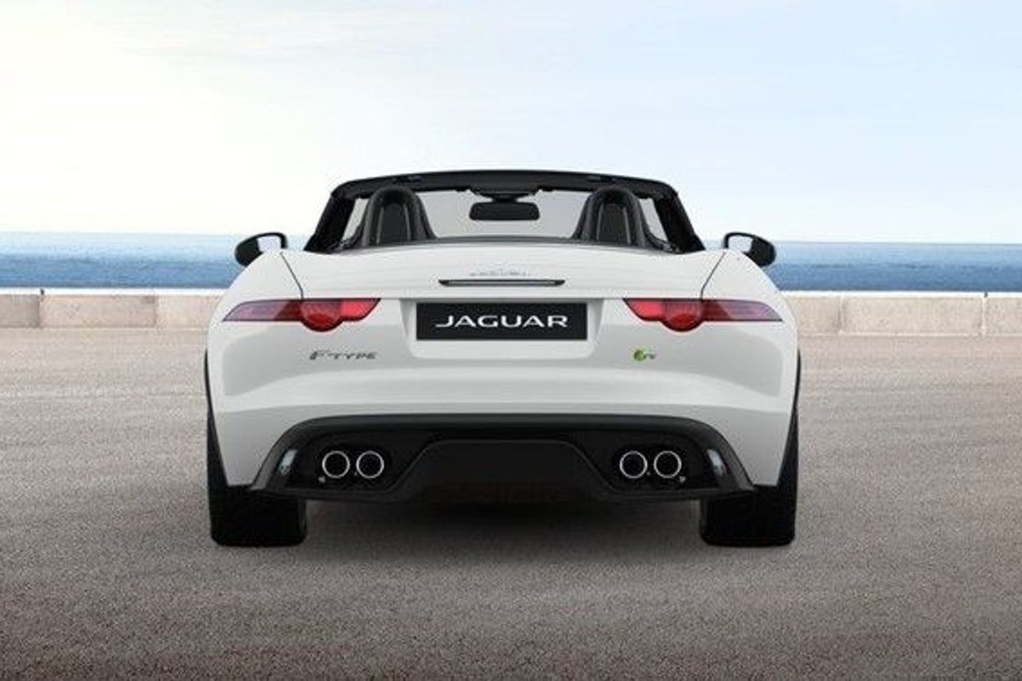 Full Rear View of Jaguar F-Type R AWD Convertible in UAE