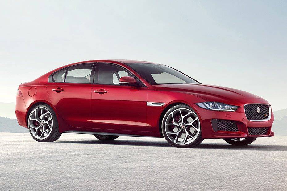 Jaguar XE 2024 R DYNAMIC BLACK Limited Edition Price Photos Spec   Jaguar Xe Front Cross Side View 293711 