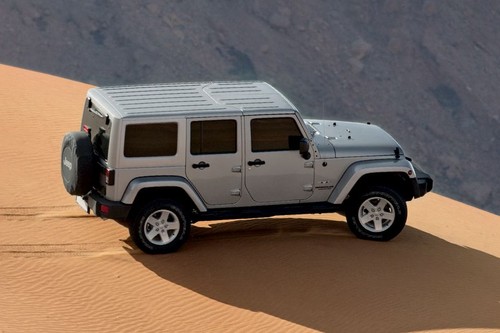 Wrangler Unlimited Rear Medium Side View