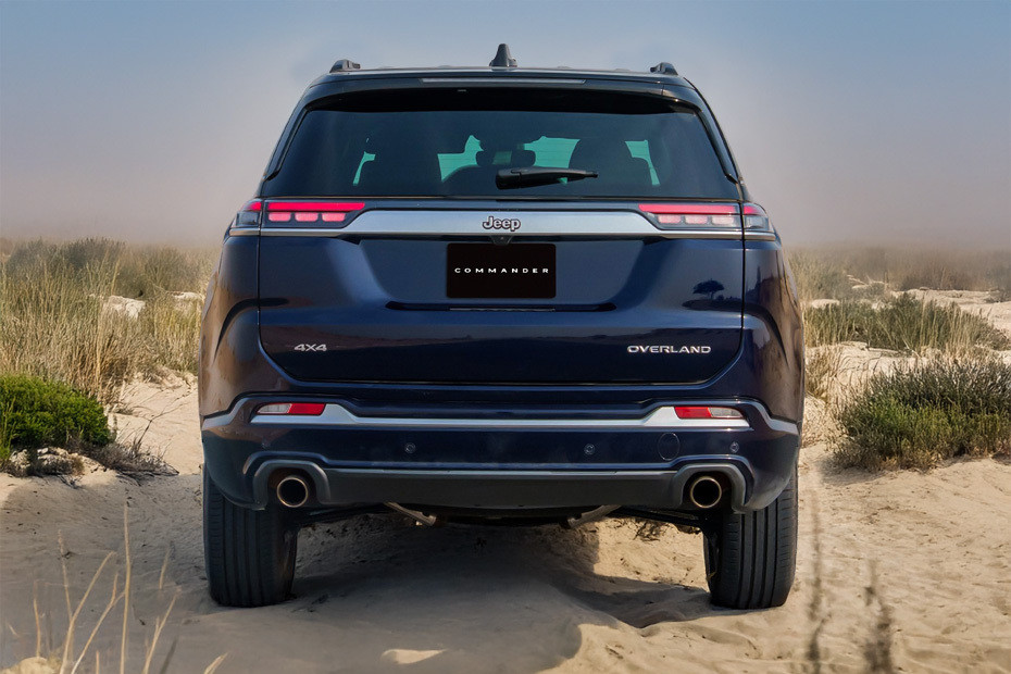 Full Rear View of Jeep Commander in UAE
