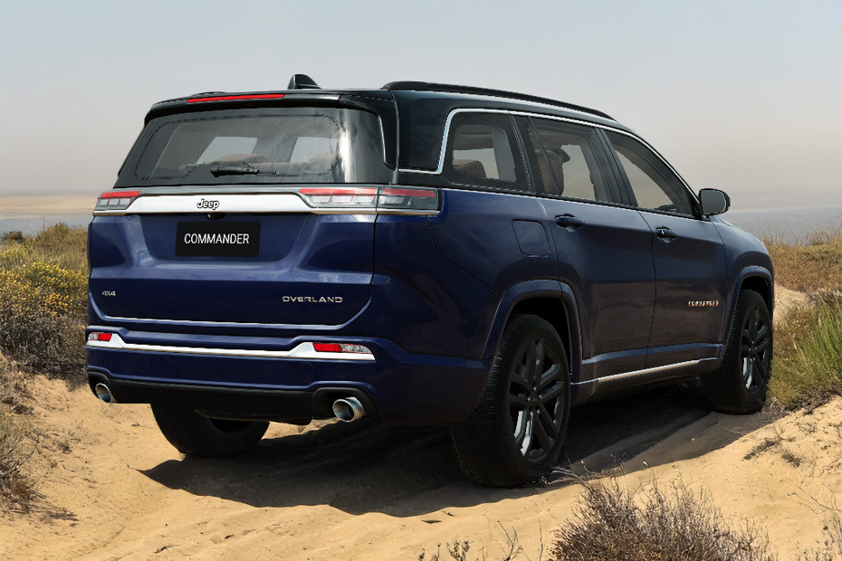Commander Rear angle view in UAE