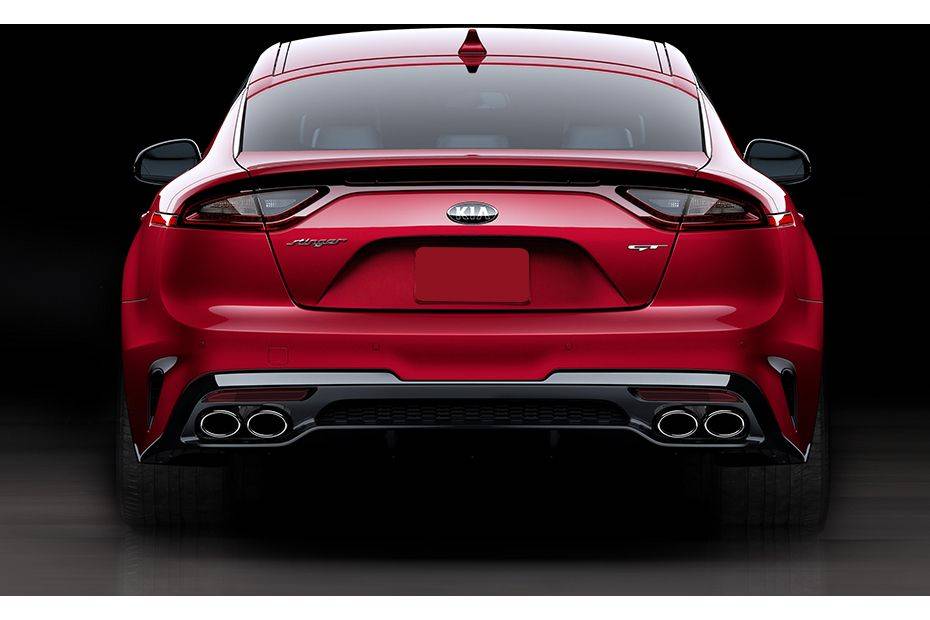 Full Rear View of KIA Stinger Full Rear View of KIA Stinger